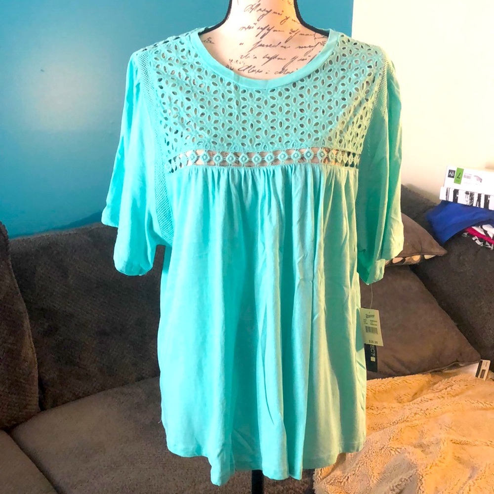 NWT Architect Lace Blouse, size 1X